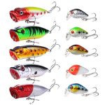 Freshwater Saltwater Fishing Lures Bass 3D Eyes