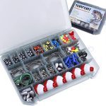 TOPFORT 187/230pcs Fishing Accessories Kit