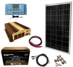 WindyNation 100 Watt Solar Panel Kit