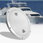 Bay-sun 4 inch Hatch White Round Non Slip