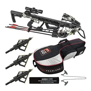 Crossbow Kit with Case and HME Broadheads Bundle