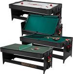 Fat Cat Original 3-in-1 Green 7' Pockey Multi-Game Table