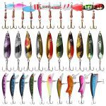 Bass Fishing Swimbaits Spoon Fishing Lures Kit