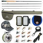 Starter Rod and Reel Outfit Extreme Fishing Combo Kit