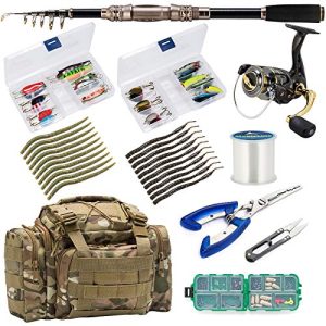 Spinning Fishing Rod and Reel Combos Package