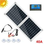 60W Dual USB Folding Solar Panel Kit