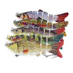 Freshwater Saltwater Lure Baits Kit Bass with Loud Fake Bait