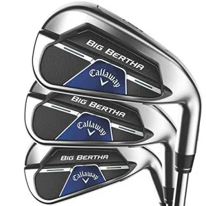 Silver Callaway Big Bertha B21 Iron Set