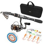 Telescopic Fishing Rod and Reel Combos Full Kit