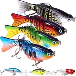 Fishing Lures Bass Lures Set with a Tackle Box