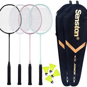Badminton Set Including 2 Badminton Bag