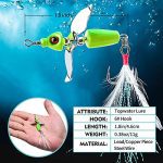 Fishing Lures, 5 Pcs Propeller Long Casting Fishing Bait - Image 6