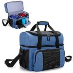 Bowling Tote with Wooden Bowling Cups