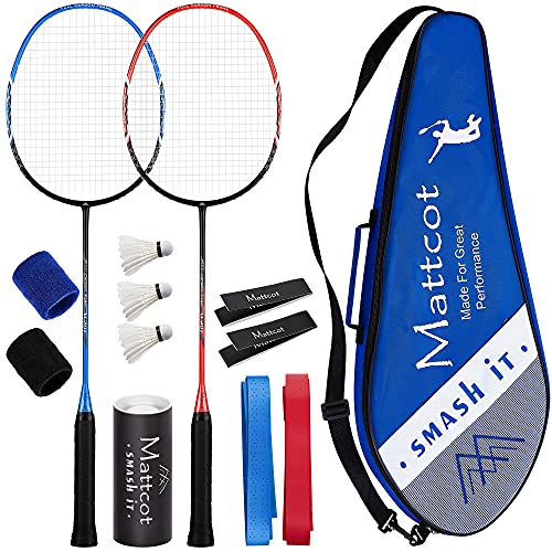 Badminton Set of 2 Rackets
