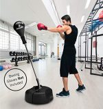 Height Adjustable Punching Bag with Stand - Image 2