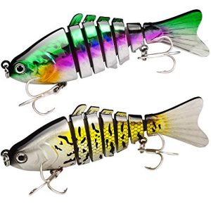 Trout Perch Pike Bass Lures Tackle Kit Hard Baits