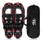 Lightweight All Terrain Snowshoes Adjustable Ratchet