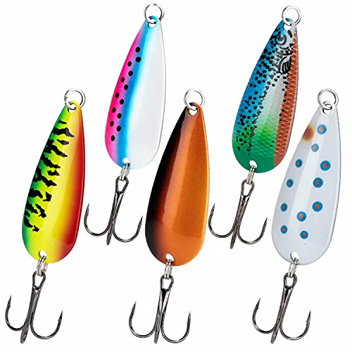 THKFISH Fishing Lures Spoons Bait Trout
