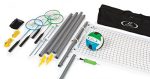 Volleyball Badminton Net Set Weather Proof Material and a Full Set Storage Bag