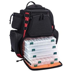 Piscifun Fishing Tackle Backpack with 4 Trays