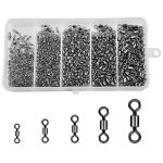 Saltwater Freshwater Fishing Rolling Barrel Swivels