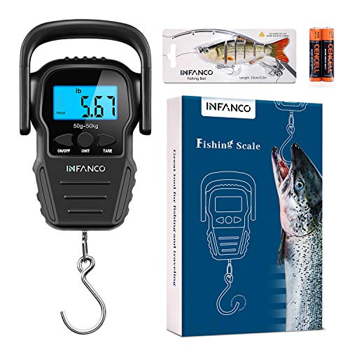 Digital Fishing Scale 110lb/50kg Hanging Weight Scale