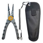 Fish Lip Gripper Multi-Function Split Ring Fishing Pliers