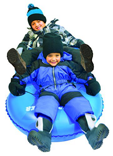Slippery Racer Airdual Inflatable Snow Tube Sled