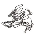 Fishing Rolling Swivel with Coastlock Snap