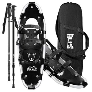Snowshoes Shoes Poles and Carrying Tote Bag