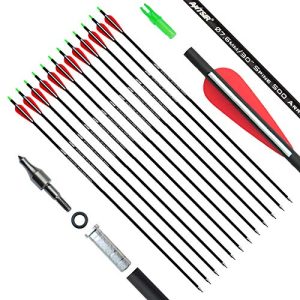 ANTSIR 30Inch Archery Carbon Arrow for Adult