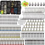 201/251pcs Fishing Terminal Tackle with Box