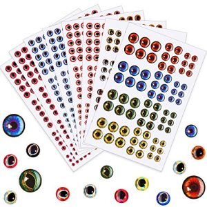 Fishing Eyes Oval Fishing Lure Eyes