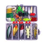 Bass, Trout, Salmon Fishing Lures Kit Set