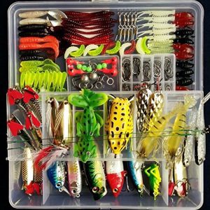 PortableFun Fishing Baits Kit Lots
