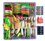 275pcs Freshwater Fishing Lures Kit Fishing Tackle Box