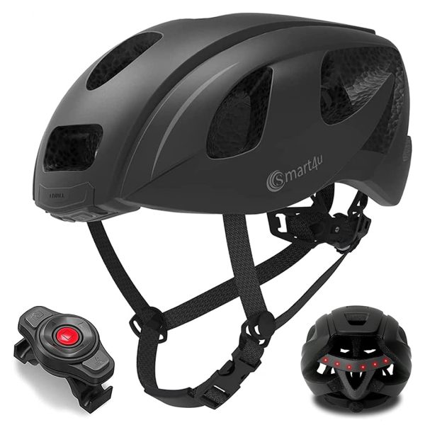 Smart4u Smart Helmet with LED taillight & Turn Indicators