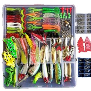 Fishing Lure Set Including Frog Lures 275pcs