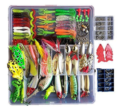 Fishing Lure Set Including Frog Lures 275pcs