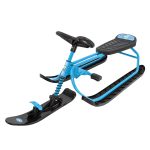 Snow Runner Bike Sled with Steering Wheel and Foot Breaks