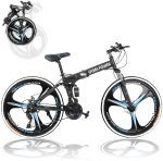 Huitrady 26'' Adults Folding Mountain Bike