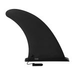 Inflatable Paddle Boards Fins, 9" SUP Fins Plastic Browsing Surf Water Wave Fin for Stand Up Paddle Board Canoes Surfboard Accent (9 inch).