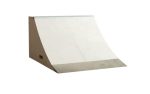 OC Ramps Quarter Pipe - 2' Tall x 3'  - Ideal for Skateboards, BMX Bikes, Scooters, and Inline Skates - Easy Storage in Garage