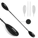 Carbon Kayak Paddle 4 Pieces: Lightweight 230cm