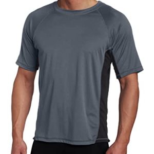 Surf Men's CB Rashguard UPF 50+ Swim Shirt for Sun Protection