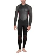  | UPF 50+ | 3/2 MM Neoprene | Back Zip Fullsuit | Available in Sizes S-XXL | Small, Red