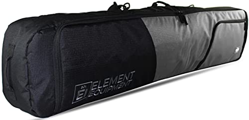 Component Gear Deluxe Padded Snowboard Bag - Premium Excessive Finish Journey Bag Gray Ripstop.