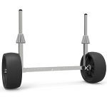 Excessive-Power Stainless Metal Sit on Prime Kayak Cart with Flat-Free Wheels, Appropriate for Plug Holes, Fast to Set up & 110 Kg/250 Lb Sturdy Load Capability.