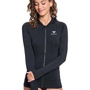 Roxy Women's Necessities Hooded Rashguard - Sun Protection & Style in One