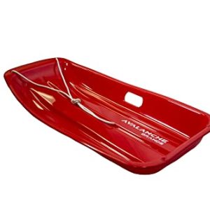 Avalanche Brands 35" Red Toboggan Snow Sled
